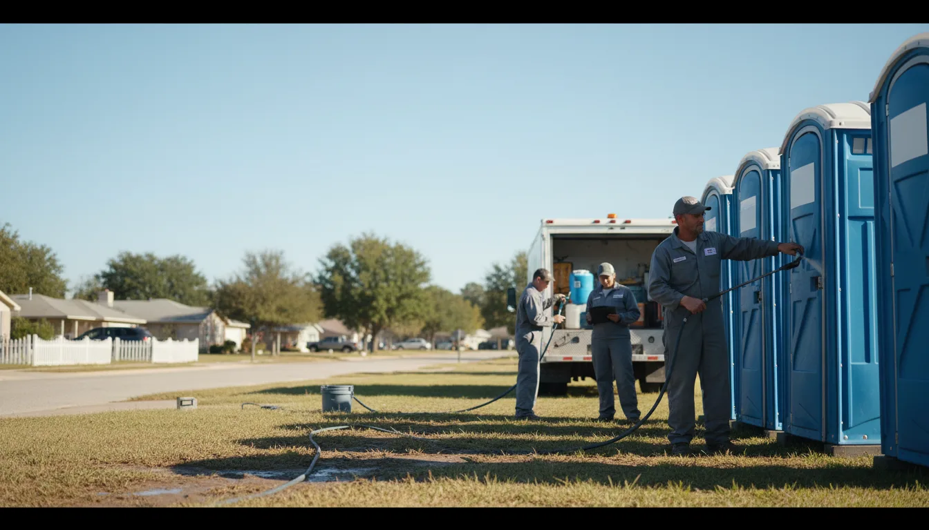 Long-Term Portable Toilet Rental in Barneston, NE near me
